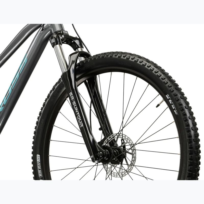 Mountainbike Damen KROSS Lea 4.0 W 29 Grau/Türkis/Glanz 5