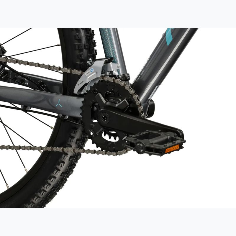 Mountainbike Damen KROSS Lea 4.0 W 29 Grau/Türkis/Glanz 9