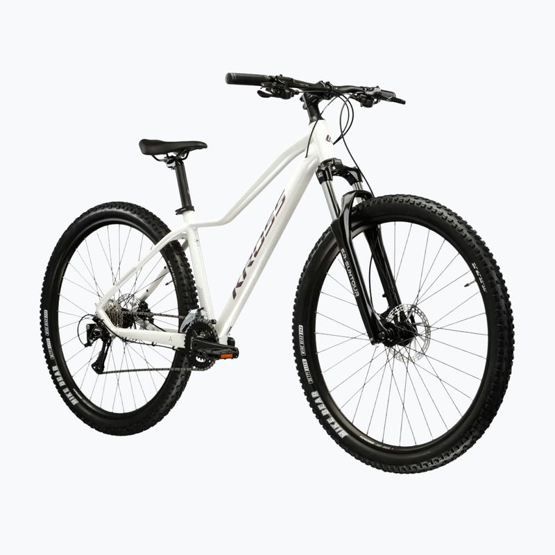 Mountainbike Damen KROSS Lea 4.0 W 27.5 Weiß/Lila/Glanz 2