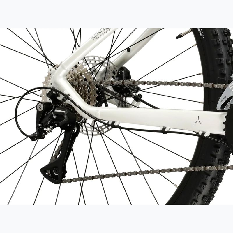 Mountainbike Damen KROSS Lea 4.0 W 27.5 Weiß/Lila/Glanz 8