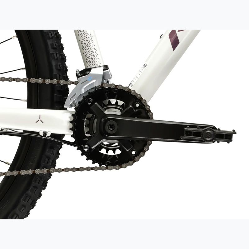 Mountainbike Damen KROSS Lea 4.0 W 27.5 Weiß/Lila/Glanz 10