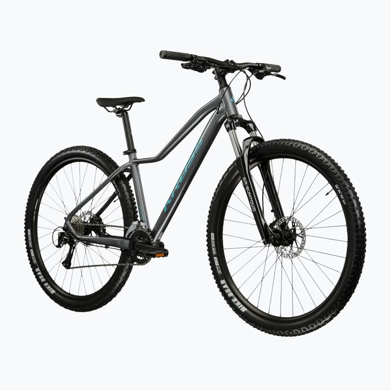 Mountainbike Damen KROSS Lea 4.0 W 27.5 Grau/Türkis/Glanz 2