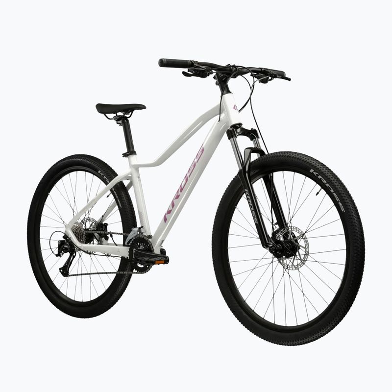 Damen-Mountainbike KROSS Lea 3.0 W 29 white/pink/gloss 2