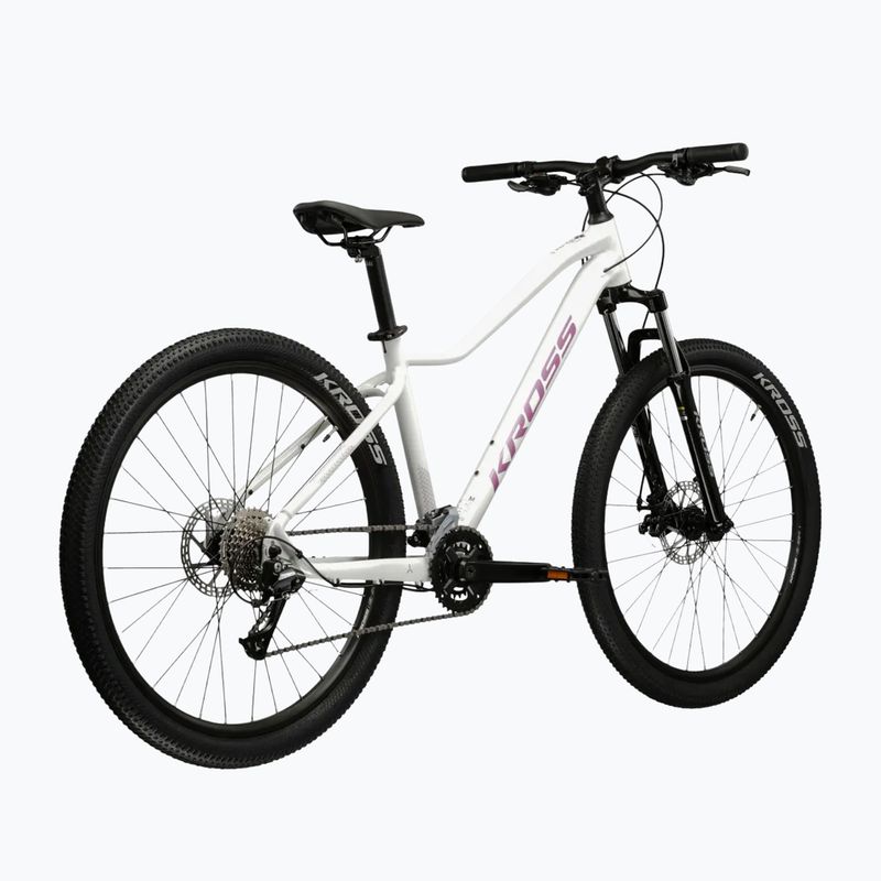 Damen-Mountainbike KROSS Lea 3.0 W 29 white/pink/gloss 3