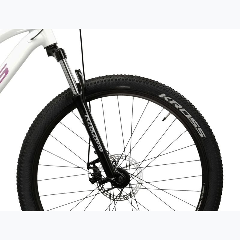 Mountainbike Damen KROSS Lea 3.0 W 27.5 Weiß/Rosa/Glanz 6