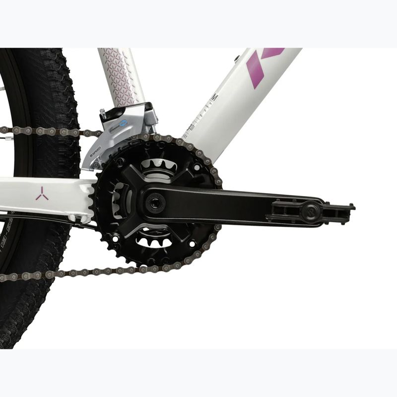 Mountainbike Damen KROSS Lea 3.0 W 27.5 Weiß/Rosa/Glanz 10