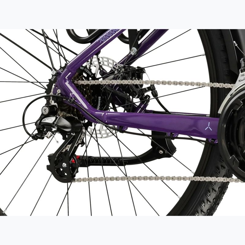 Damen-Mountainbike KROSS Lea 2.0 Eq W 27.5 purple/purple/gloss 8