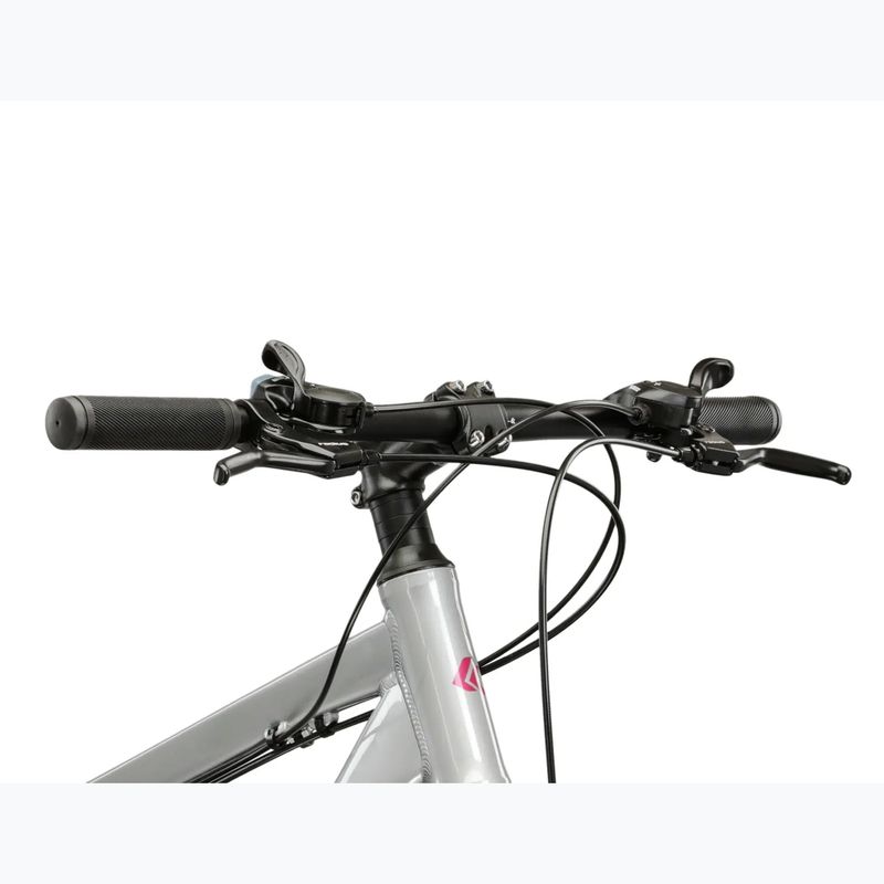 Damen-Mountainbike KROSS Lea 1.0 silver/white/gloss 4