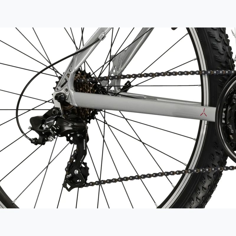 Damen-Mountainbike KROSS Lea 1.0 silver/white/gloss 7