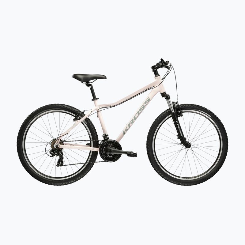 Damen-Mountainbike KROSS Lea 1.0 pink/grey/matte
