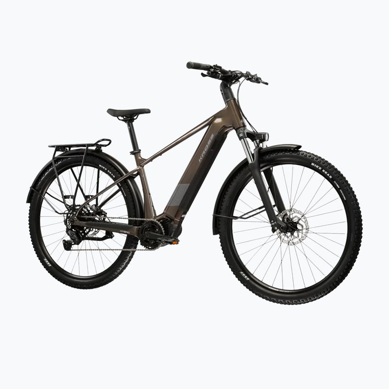 Elektrofahrrad KROSS Influx Suv Hybrid 1.0 820Wh brown/silver/gloss 2