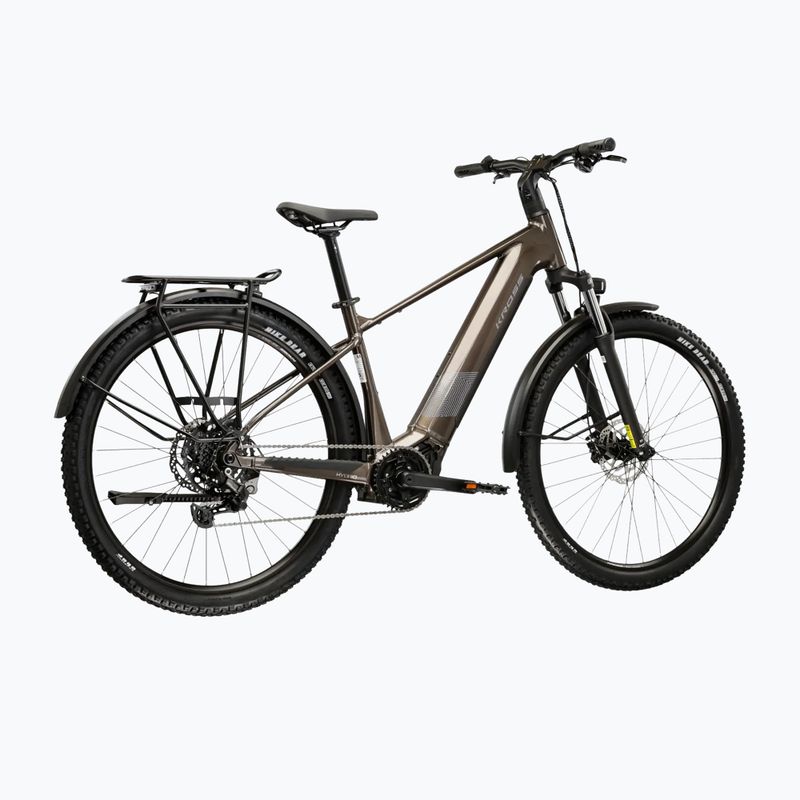 Elektrofahrrad KROSS Influx Suv Hybrid 1.0 820Wh brown/silver/gloss 3