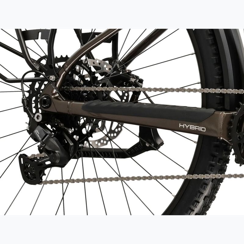 Elektrofahrrad KROSS Influx Suv Hybrid 1.0 820Wh brown/silver/gloss 8