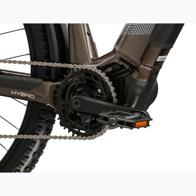 Elektrofahrrad KROSS Influx Suv Hybrid 1.0 820Wh brown/silver/gloss 9