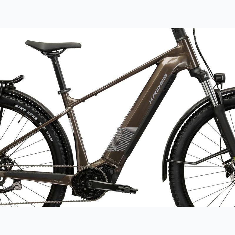 Elektrofahrrad KROSS Influx Suv Hybrid 1.0 820Wh brown/silver/gloss 12