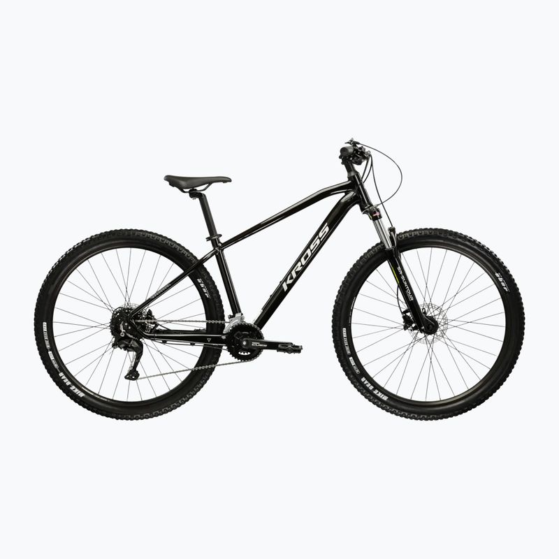 Mountainbike KROSS Hexagon 5.0 27.5" black/silver/gloss