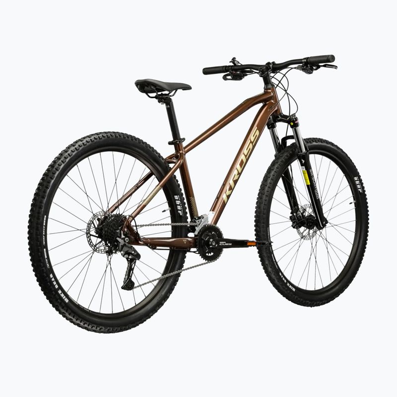 Mountainbike KROSS Hexagon 5.0 27.5" brown/gold/gloss 3