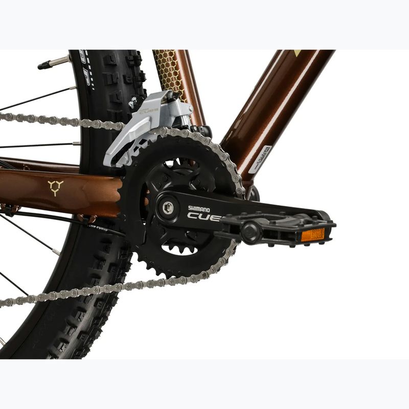 Mountainbike KROSS Hexagon 5.0 27.5" brown/gold/gloss 9