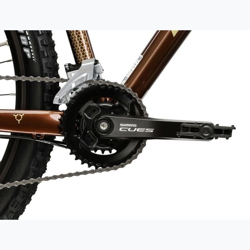 Mountainbike KROSS Hexagon 5.0 27.5" brown/gold/gloss 10