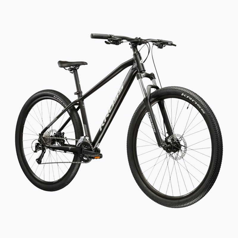 Mountainbike KROSS Hexagon 3.0 27,5" Schwarz/Silber/Matt 2