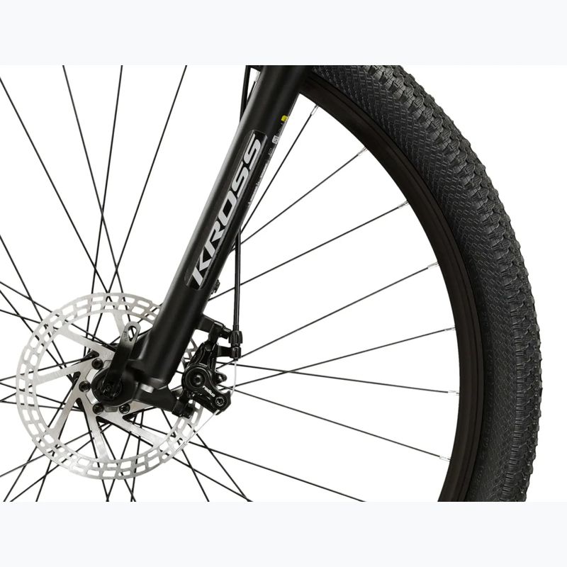 Mountainbike KROSS Hexagon 3.0 27,5" Schwarz/Silber/Matt 7