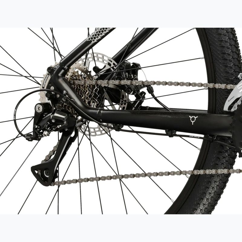 Mountainbike KROSS Hexagon 3.0 27,5" Schwarz/Silber/Matt 8