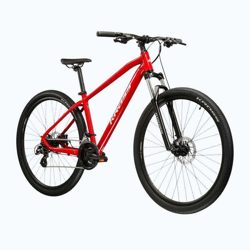 Mountainbike KROSS Hexagon 2.0 27,5" Rot/Grau/Glanz 2