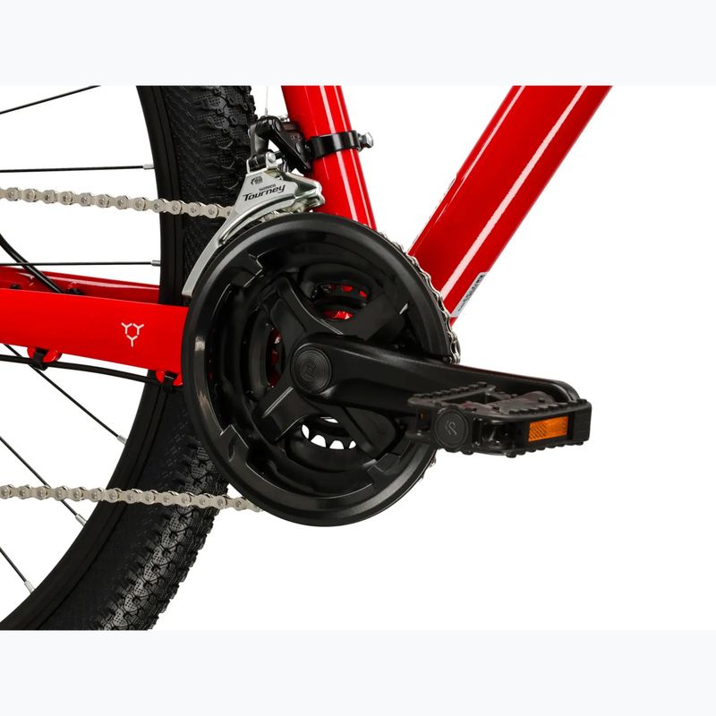 Mountainbike KROSS Hexagon 2.0 27,5" Rot/Grau/Glanz 9