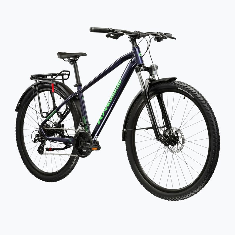 Mountainbike KROSS Hexagon 2.0 EQ 29" Dunkelblau/Grün/Glanz 2