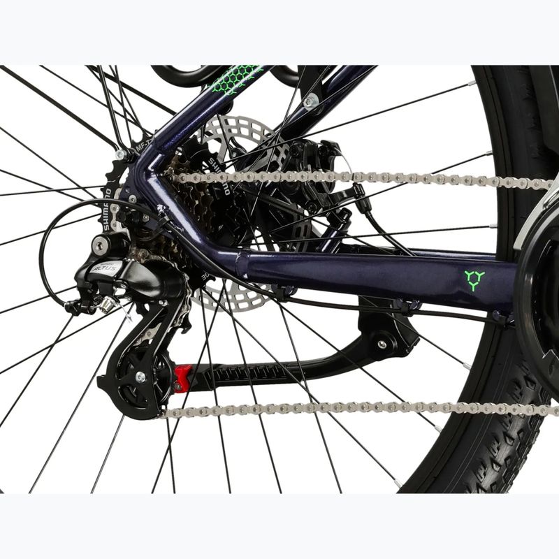 Mountainbike KROSS Hexagon 2.0 EQ 29" Dunkelblau/Grün/Glanz 8