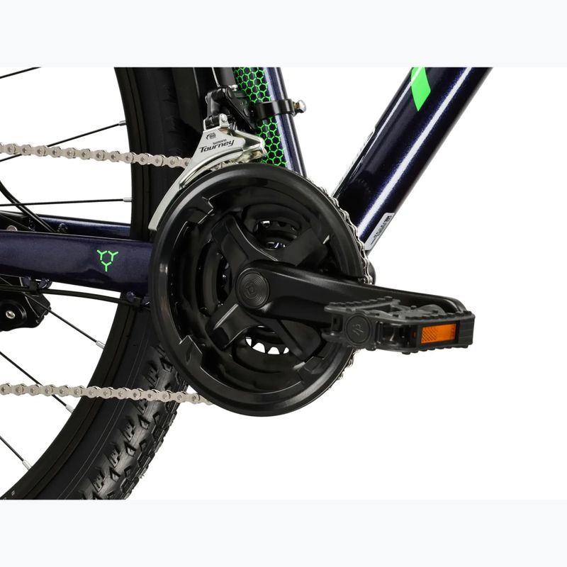 Mountainbike KROSS Hexagon 2.0 EQ 29" Dunkelblau/Grün/Glanz 9