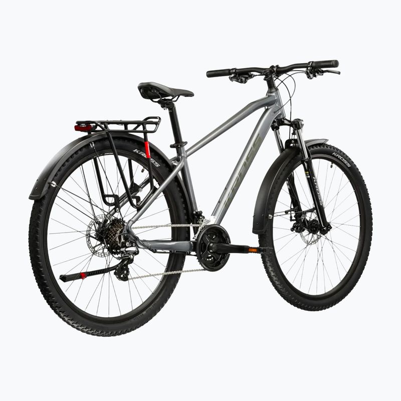 Mountainbike KROSS Hexagon 2.0 EQ 29" Grau/Dunkelgrau/Glanz 3