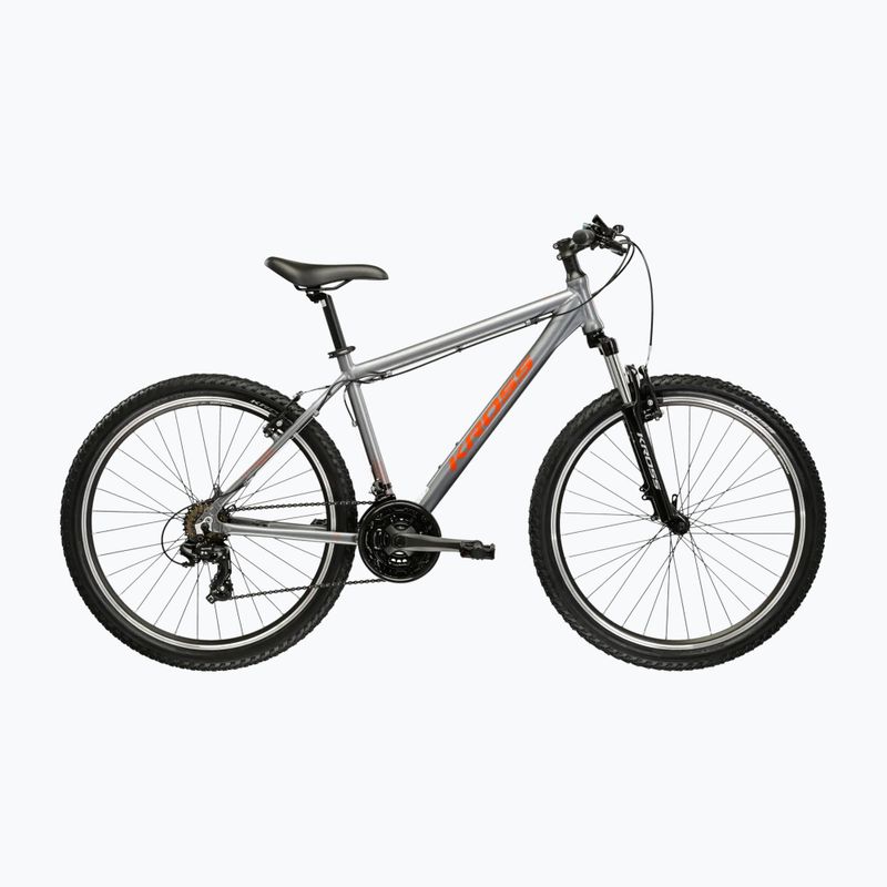 Mountainbike KROSS Hexagon 1.0 26" graphite/orange/gloss