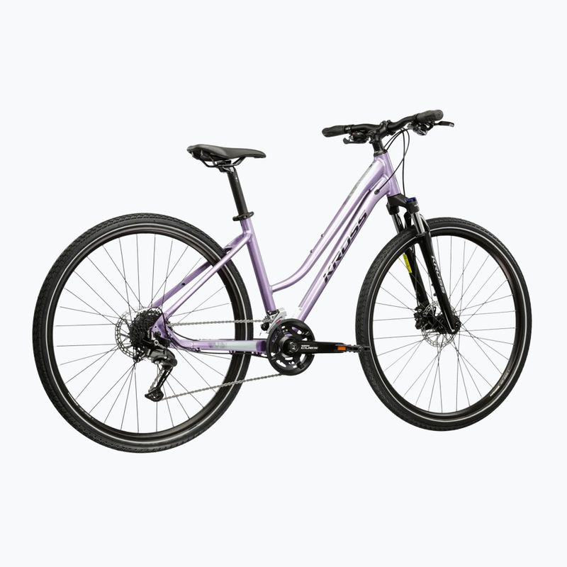 Damen-Crossrad KROSS Evado 5.0 In purple/black/gloss 3