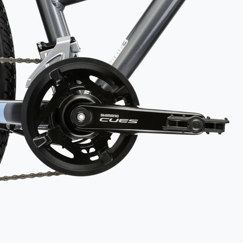 Damen-Crossrad KROSS Evado 5.0 In grey/blue/gloss 10