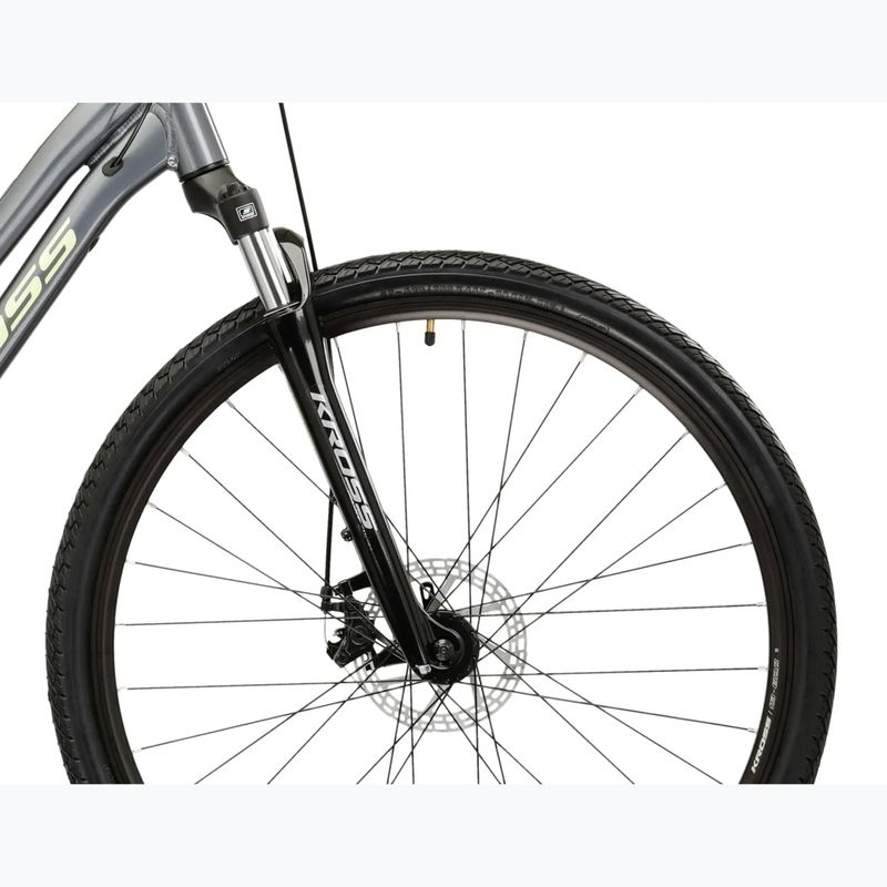 Damen-Crossrad KROSS Evado 3.0 In grey/green/gloss 6