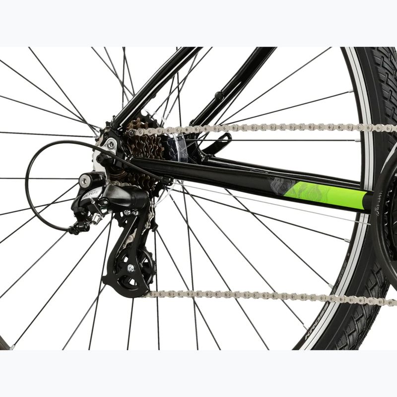 Crossbike KROSS Evado 2.0 Schwarz/Grün 6