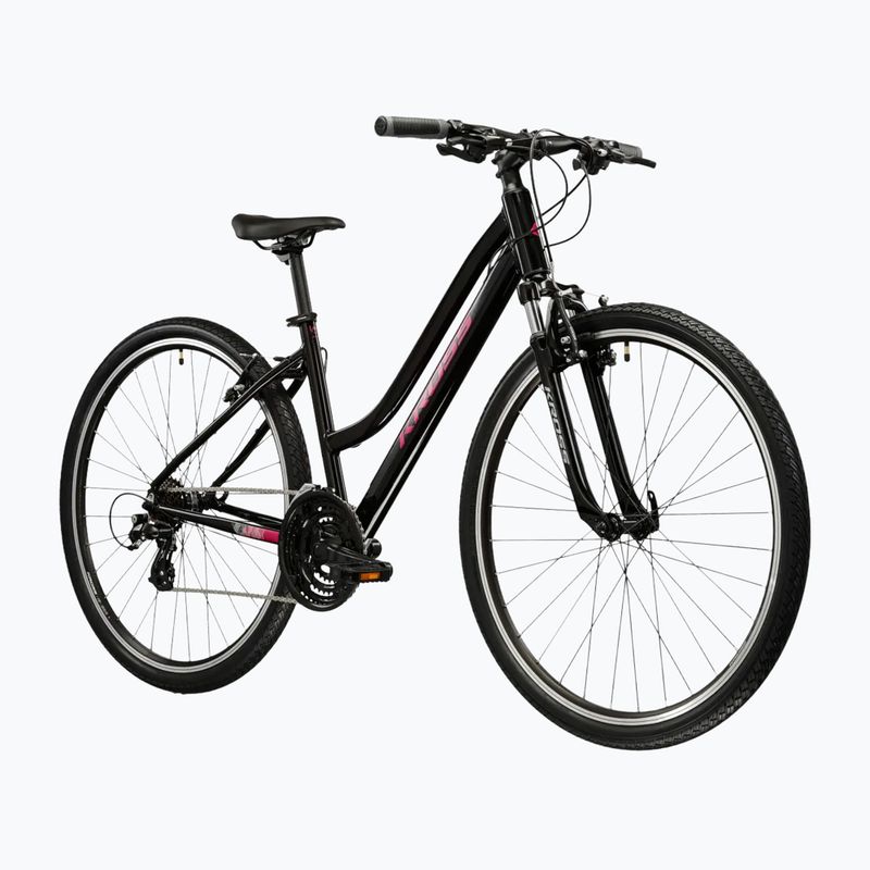 Crossbike Damen KROSS Evado 2.0 W Schwarz/Rosa 2