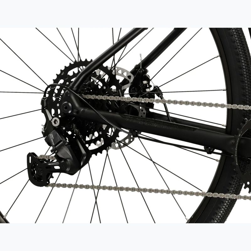 Gravelbike KROSS Esker 1.0 black/graphite/matte 9