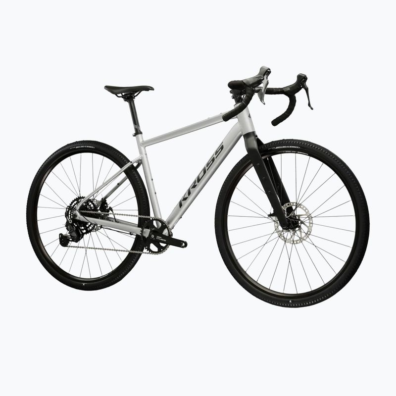 Gravelbike KROSS Esker 1.0 grey/graphite/matte 2