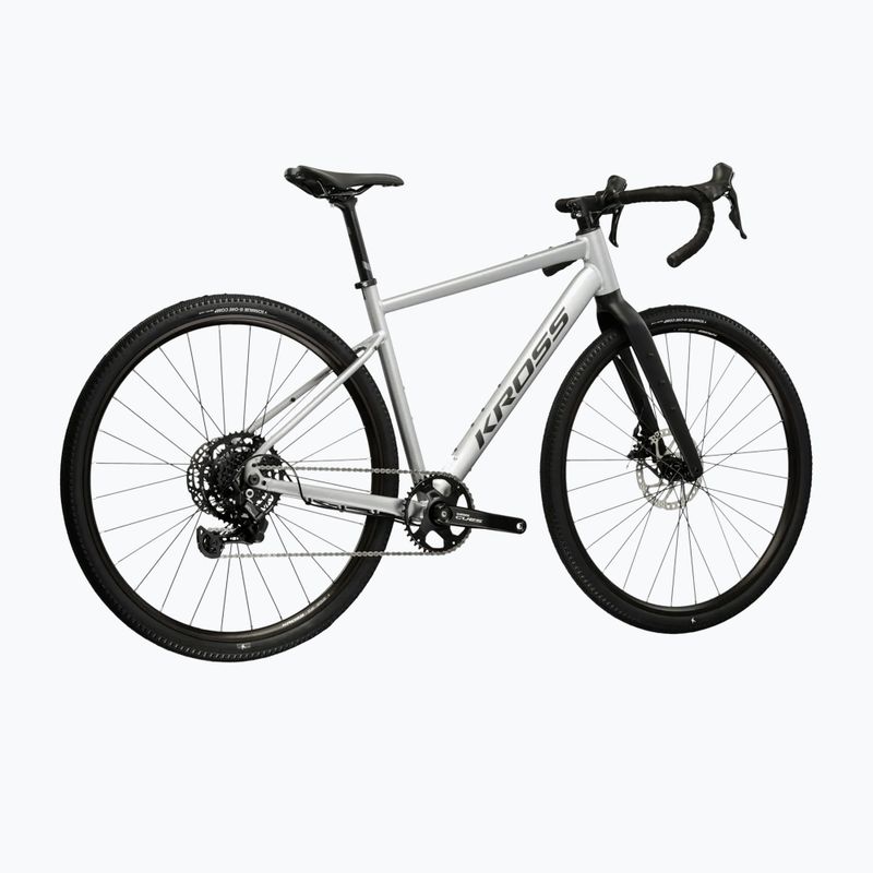 Gravelbike KROSS Esker 1.0 grey/graphite/matte 3