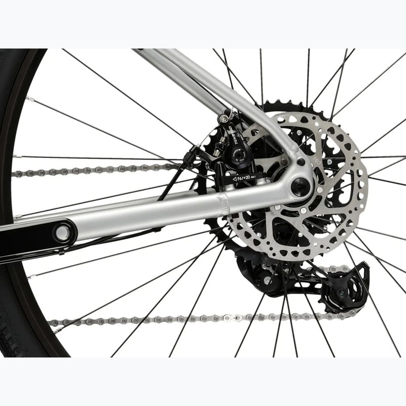 Gravelbike KROSS Esker 1.0 grey/graphite/matte 11