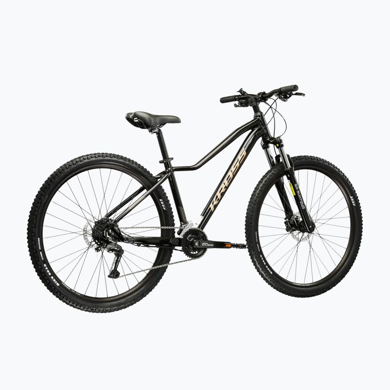 Damen-Mountainbike KROSS Lea 5.0 27,5" black/gold/gloss 3