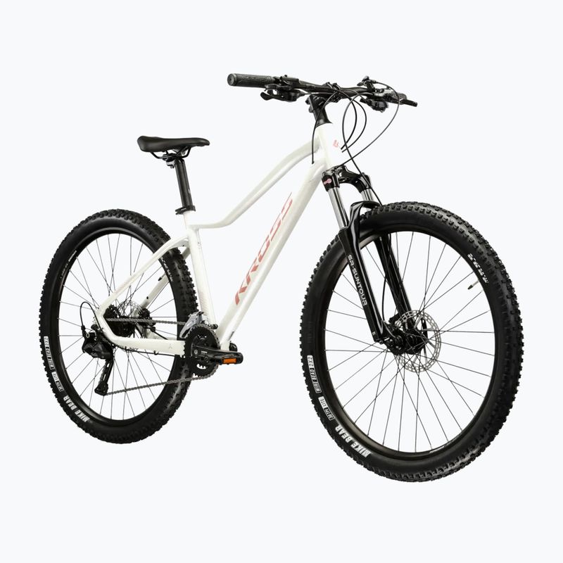 Damen-Mountainbike KROSS Lea 5.0 27,5" white/pink/gloss 2