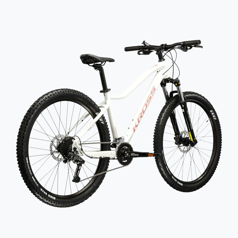 Damen-Mountainbike KROSS Lea 5.0 27,5" white/pink/gloss 3