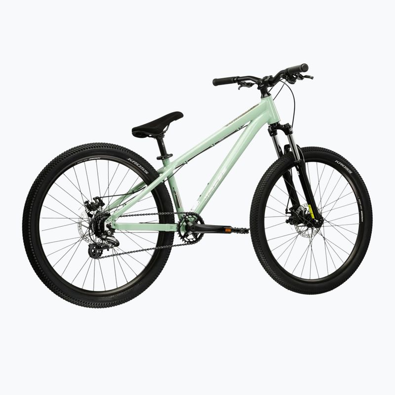 Dirtbike KROSS Spade 1.0 green/silver/gloss 3