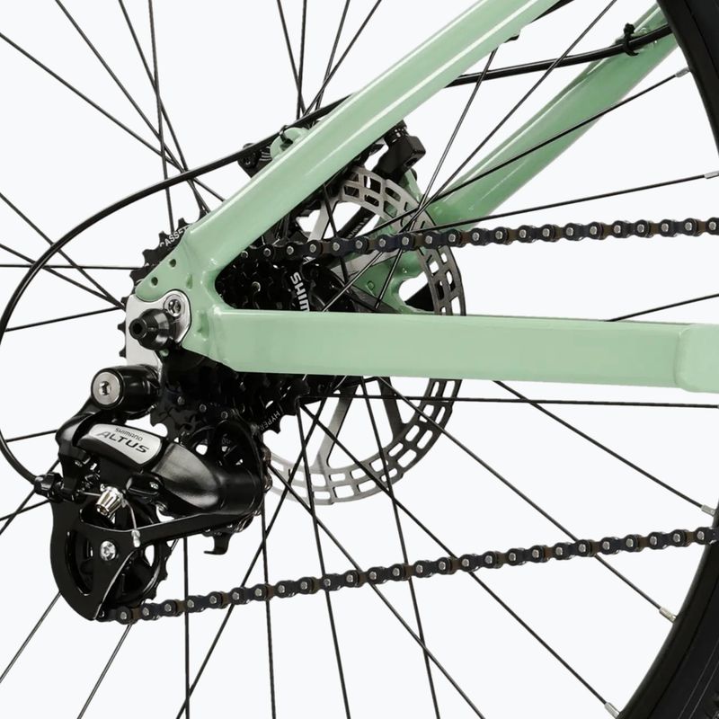 Dirtbike KROSS Spade 1.0 green/silver/gloss 8
