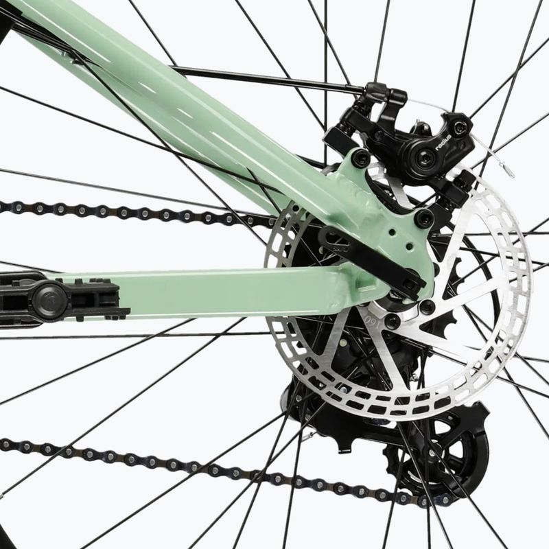 Dirtbike KROSS Spade 1.0 green/silver/gloss 10