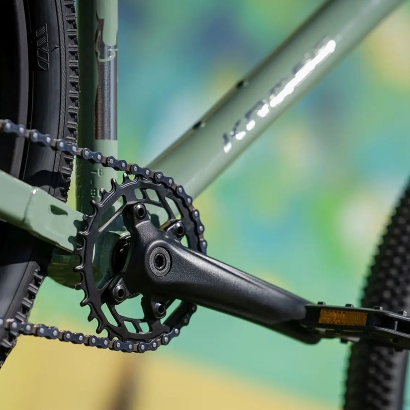 Dirtbike KROSS Spade 1.0 green/silver/gloss 16