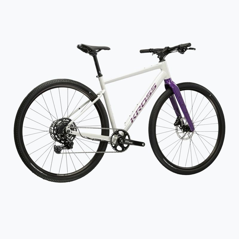 Gravelbike KROSS Esker 1.0 FL grey/purple/gloss 3